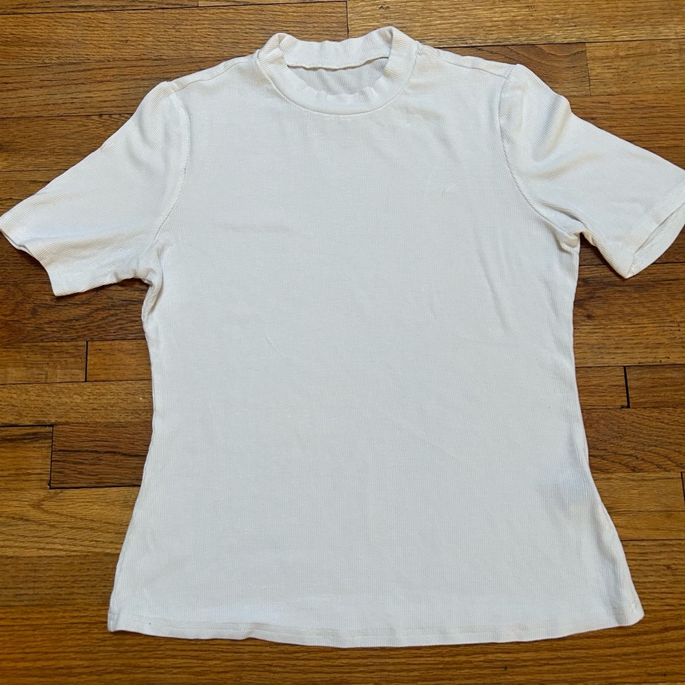 SHEIN White Short Sleeve Tee